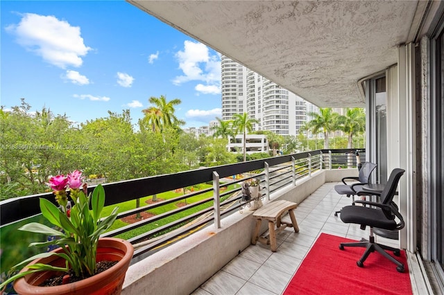 3530 Mystic Pointe Dr Unit 309, Aventura, FL 33180 - view of balcony