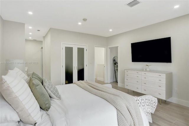 14751 SW 23rd St Unit 14751, Miami, FL 33185 - bedroom featuring recessed lighting and light wood-style floors