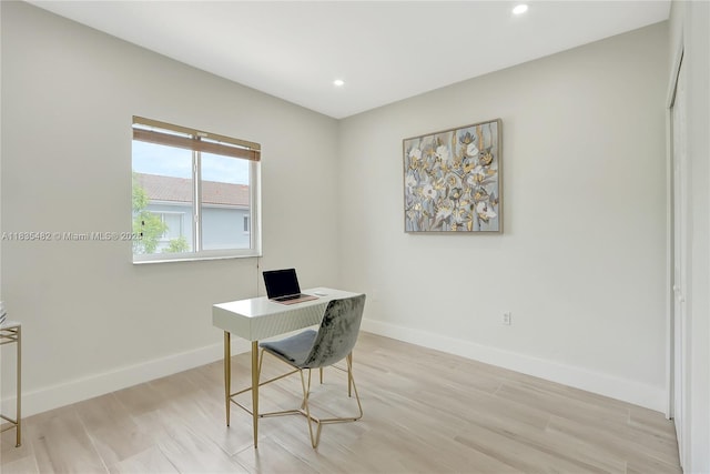 14751 SW 23rd St Unit 14751, Miami, FL 33185 - office space with recessed lighting and light wood-type flooring