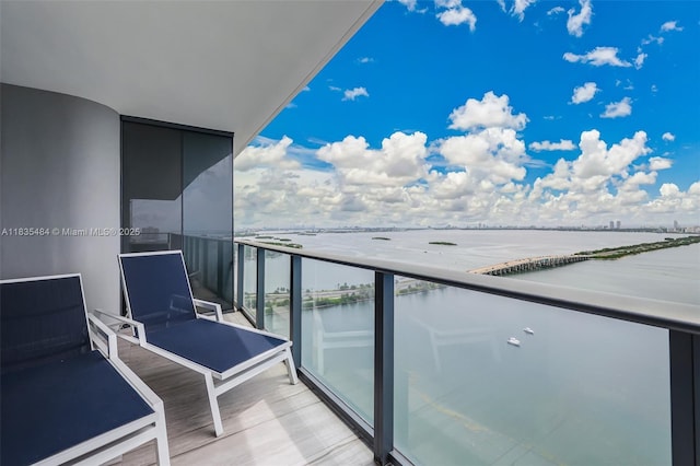 3131 NE 7th Ave Unit 4001, Miami, FL 33137 - balcony featuring a water view