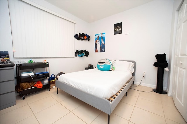 9323 SW 227th St Unit 2-5, Cutler Bay, FL 33190 - bedroom featuring tile patterned floors and baseboards