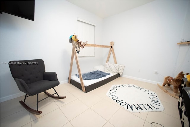 9323 SW 227th St Unit 2-5, Cutler Bay, FL 33190 - tiled bedroom with baseboards