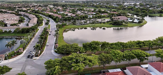 9323 SW 227th St Unit 2-5, Cutler Bay, FL 33190 - aerial perspective of suburban area featuring a large body of water