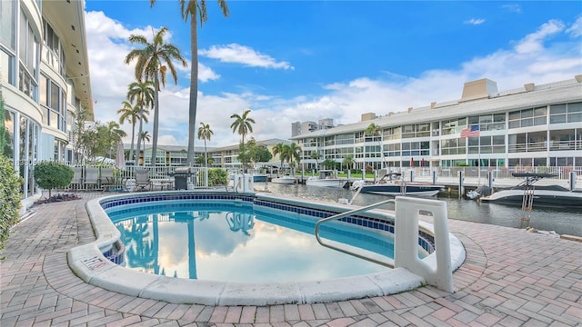 3051 NE 47th Ct Unit 207, Fort Lauderdale, FL 33308 - community pool featuring a water view