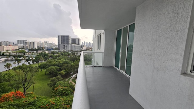 1871 NW S River Dr Unit 1506, Miami, FL 33125 - balcony featuring a view of city
