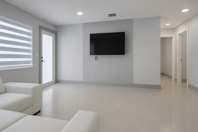1320 NW 179th Ter, Miami Gardens, FL 33169 - living area with recessed lighting and baseboards
