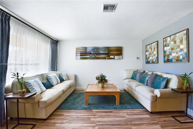 7051 SW 29th St, Miramar, FL 33023 - living area featuring wood finished floors