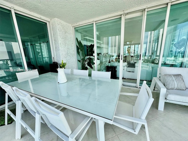 16400 Collins Ave Unit 841, Sunny Isles Beach, FL 33160 - dining space with floor to ceiling windows