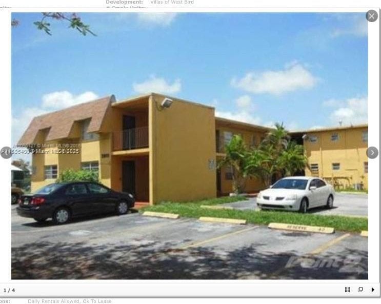 3901 SW 112th Ave Unit 25, Miami, FL 33165 - view of property featuring uncovered parking