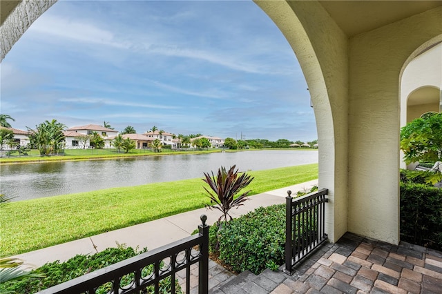 4375 Cascada Cir, Cooper City, FL 33024 - balcony with a water view and a residential view