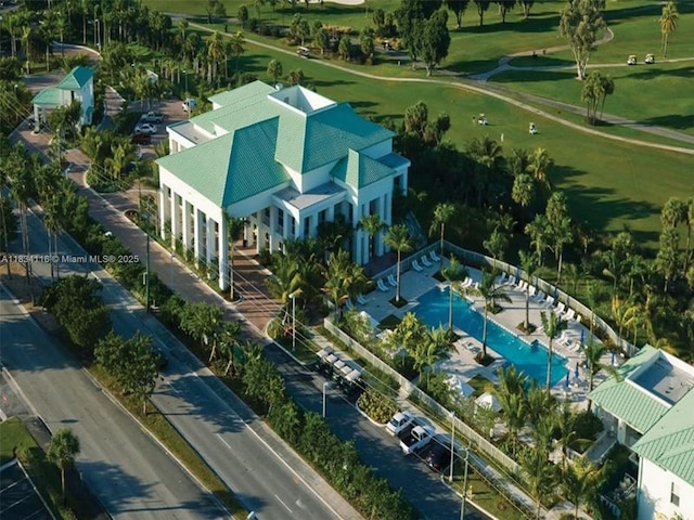 5300 NW 87th Ave Unit 1201, Doral, FL 33178 - aerial view of a golf club and a pool area