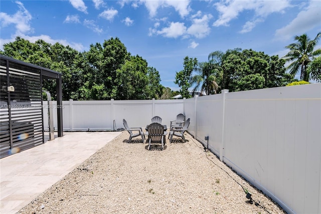 1149 SE Sandia Dr, Port St Lucie, FL 34983 - view of yard with a patio