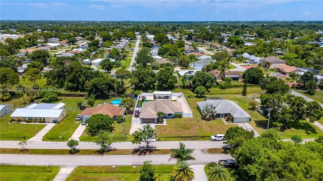1149 SE Sandia Dr, Port St Lucie, FL 34983 - aerial perspective of suburban area