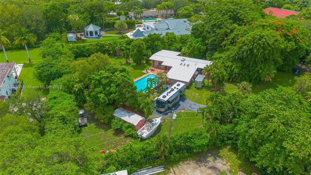 6801 SW 136th St, Pinecrest, FL 33156 - bird's eye view of a pool