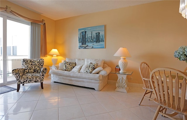 2000 S Ocean Blvd Unit 16P, Lauderdale By The Sea, FL 33062 - living area featuring tile patterned floors