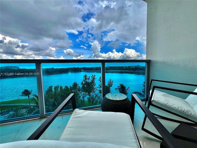 2641 N Flamingo Rd Unit 605N, Sunrise, FL 33323 - balcony with a water view