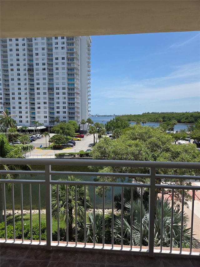 400 Kings Point Dr Unit 401, Sunny Isles Beach, FL 33160 - balcony featuring a water view
