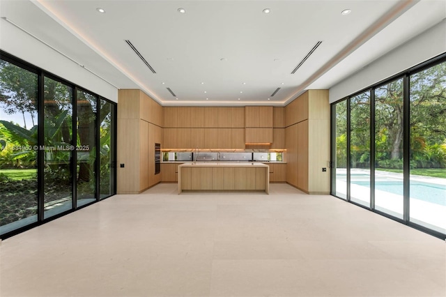 6445 SW 102nd Ave, Miami, FL 33173 - unfurnished bedroom with access to outside, multiple windows, and recessed lighting