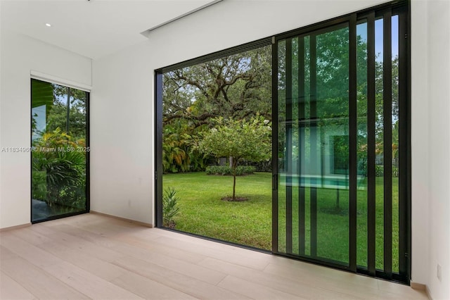 6445 SW 102nd Ave, Miami, FL 33173 - entryway featuring wood finished floors