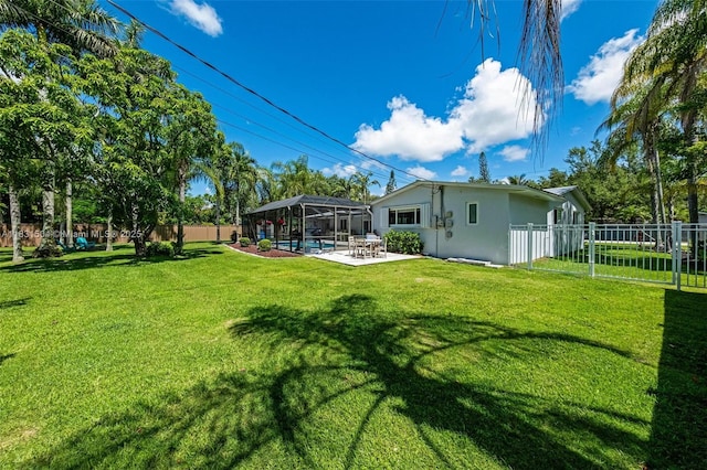 9720 SW 140th St, Miami, FL 33176 - fenced backyard with a patio area