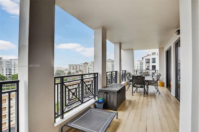 200 E Palmetto Park Rd Unit 714, Boca Raton, FL 33432 - balcony featuring a view of city