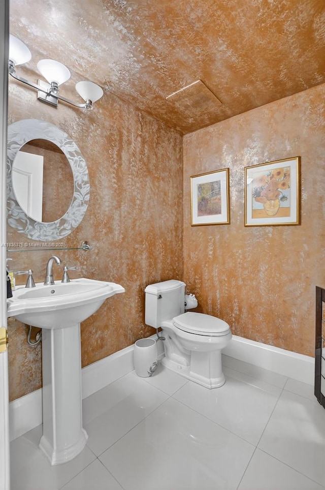 200 E Palmetto Park Rd Unit 714, Boca Raton, FL 33432 - half bath featuring tile patterned floors