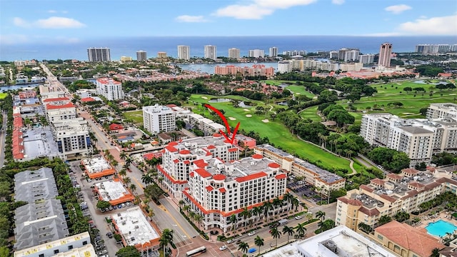 200 E Palmetto Park Rd Unit 714, Boca Raton, FL 33432 - view of urban area featuring a local golf course and a large body of water