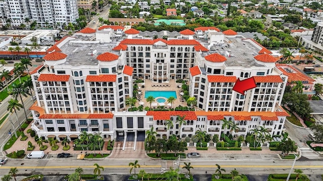 200 E Palmetto Park Rd Unit 714, Boca Raton, FL 33432 - drone / aerial view of apartment complex / building