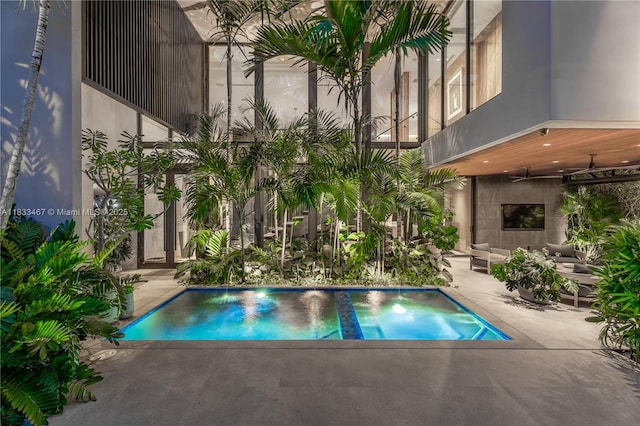 3910 Battersea Rd, Miami, FL 33133 - outdoor pool with a patio