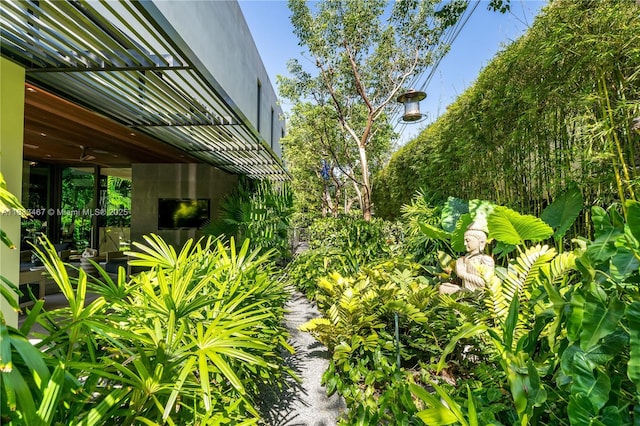 3910 Battersea Rd, Miami, FL 33133 - view of yard