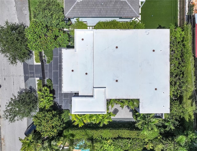 3910 Battersea Rd, Miami, FL 33133 - drone / aerial view
