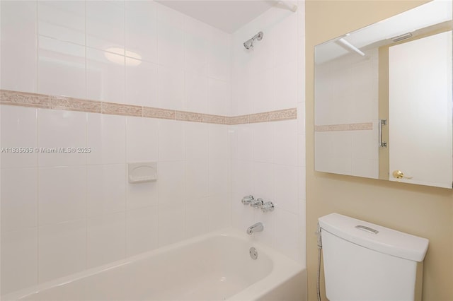 901 Colony Point Cir Unit 107, Pembroke Pines, FL 33026 - bathroom with tub / shower combination and toilet