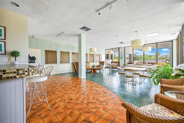 9341 E Bay Harbor Dr Unit 3D, Bay Harbor Islands, FL 33154 - lobby with a textured ceiling