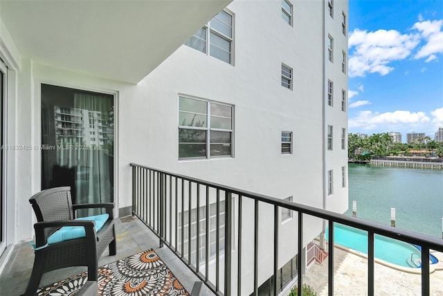 9341 E Bay Harbor Dr Unit 3D, Bay Harbor Islands, FL 33154 - balcony with a water view