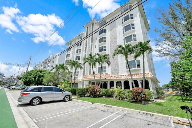 9341 E Bay Harbor Dr Unit 3D, Bay Harbor Islands, FL 33154 - view of property featuring uncovered parking