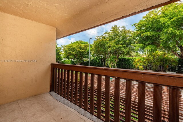 6455SW SW 116th Pl Unit C, Miami, FL 33173 - balcony featuring view of scattered trees