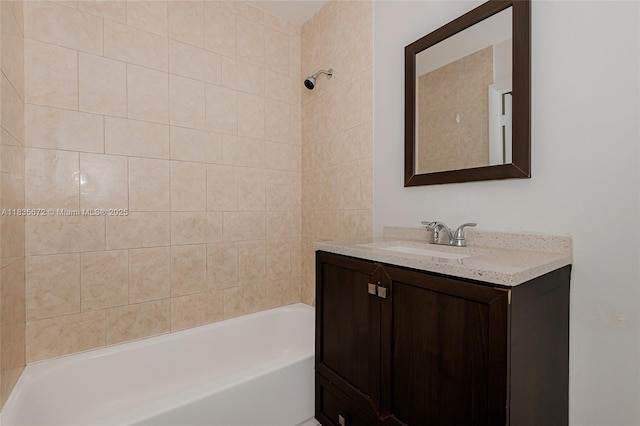 6455SW SW 116th Pl Unit C, Miami, FL 33173 - bathroom featuring vanity and shower / bath combination