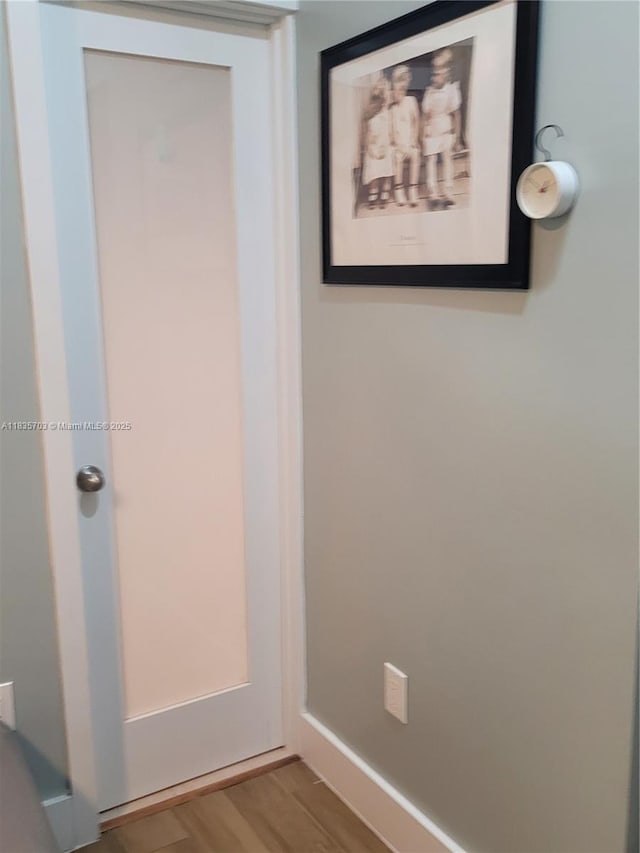 349 Meridian Ave Unit B103, Miami Beach, FL 33139 - hallway featuring wood finished floors