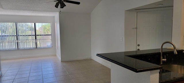 2846 S University Dr Unit 4308, Davie, FL 33328 - bar featuring a ceiling fan and light tile patterned floors