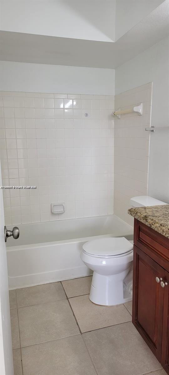 2846 S University Dr Unit 4308, Davie, FL 33328 - bathroom featuring vanity, tile patterned floors, and shower / bathtub combination