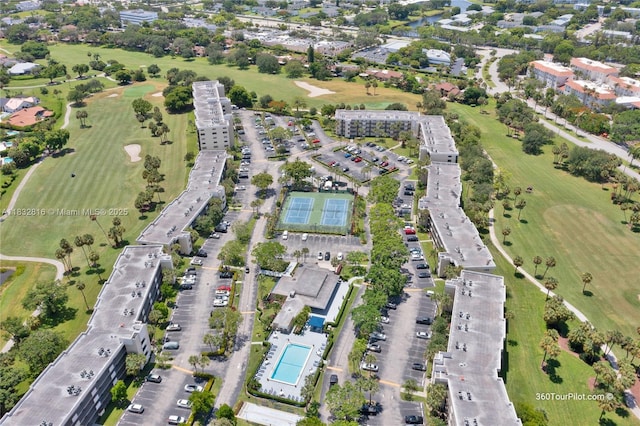 2420 Deer Creek Country Club Blvd Unit 203-D, Deerfield Beach, FL 33442 - aerial overview of property's location with a golf course