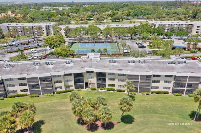 2420 Deer Creek Country Club Blvd Unit 203-D, Deerfield Beach, FL 33442 - drone / aerial view of apartment complex / building