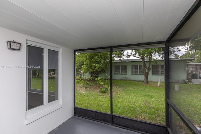 4516 Mainland Dr, Tamarac, FL 33319 - view of unfurnished sunroom