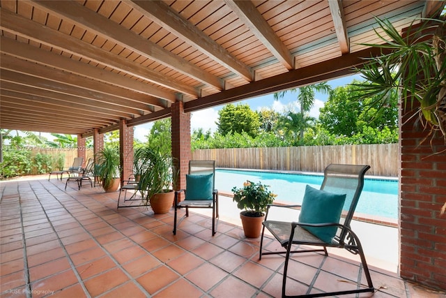 4235 SW 97th Ave, Miami, FL 33165 - fenced backyard featuring a patio