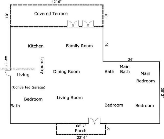 4235 SW 97th Ave, Miami, FL 33165 - view of home floor plan