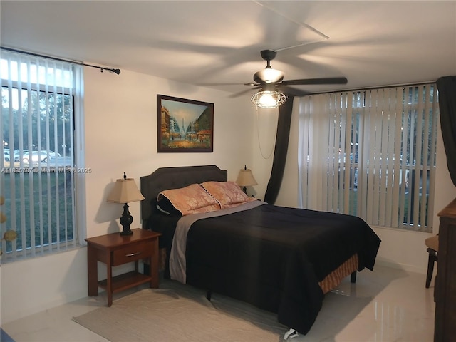 3750 Inverrary Dr Unit 1Z, Lauderhill, FL 33319 - bedroom with a ceiling fan
