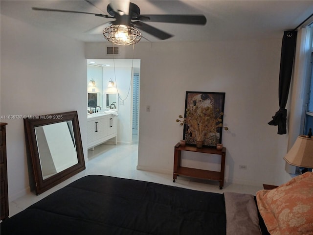 3750 Inverrary Dr Unit 1Z, Lauderhill, FL 33319 - bedroom featuring a ceiling fan and baseboards