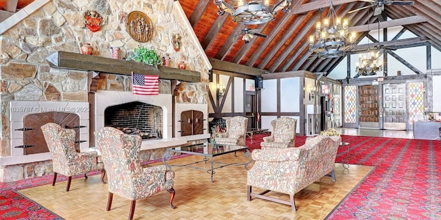 3750 Inverrary Dr Unit 1Z, Lauderhill, FL 33319 - sunroom featuring a chandelier