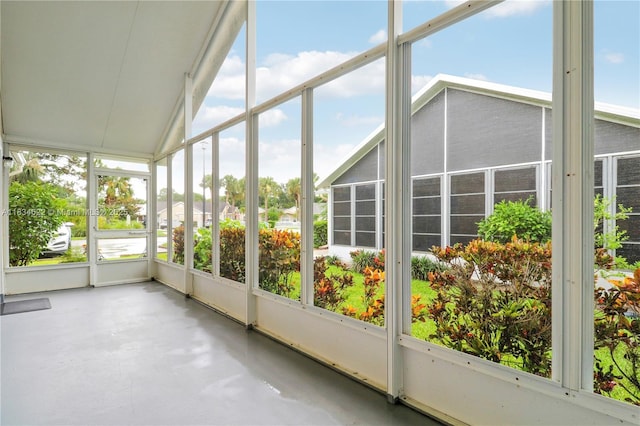 653 NW San Remo Cir, Port St Lucie, FL 34986 - view of unfurnished sunroom