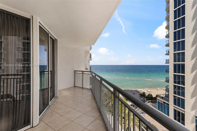17375 Collins Ave Unit 1004, Sunny Isles Beach, FL 33160 - balcony with view of water and beach